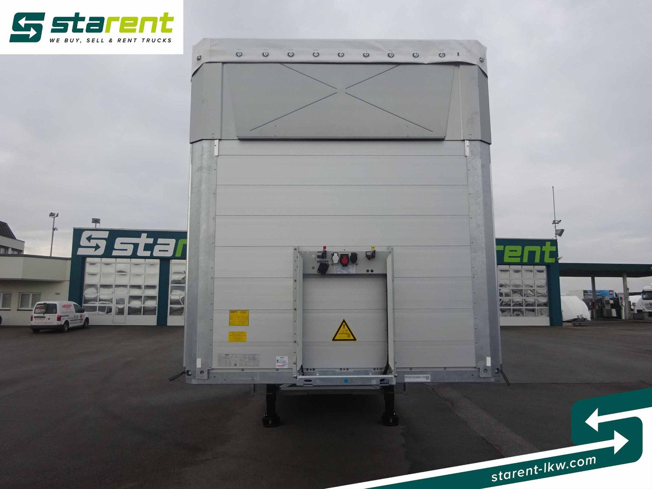 Schmitz Cargobull Tautliner, Bordwand 60cm, Hubdach, Liftachse - نصف مقطورة ستارة: صورة 2 Schmitz Cargobull Tautliner, Bordwand 60cm, Hubdach, Liftachse - نصف مقطورة ستارة: صورة 2