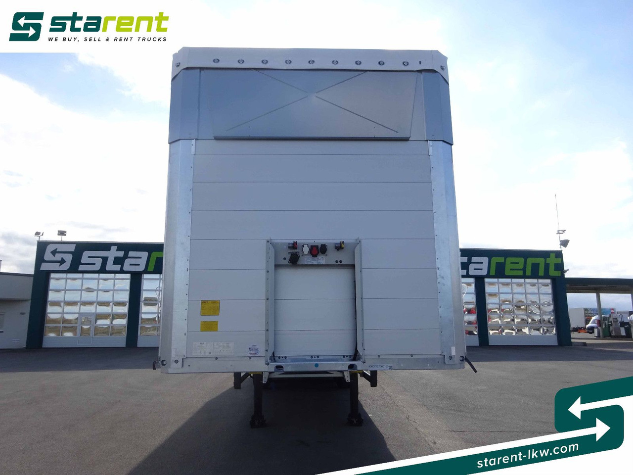 Schmitz Cargobull Tautliner, Bordwand 60cm, Hubdach, Liftachse - نصف مقطورة ستارة: صورة 2 Schmitz Cargobull Tautliner, Bordwand 60cm, Hubdach, Liftachse - نصف مقطورة ستارة: صورة 2