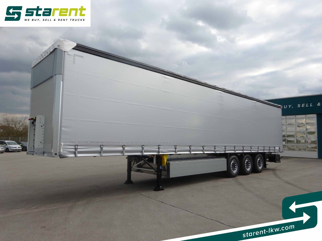 Schmitz Cargobull Tautliner, Hubdach, Liftachse, Palettenkasten,XL - نصف مقطورة ستارة: صورة 1 Schmitz Cargobull Tautliner, Hubdach, Liftachse, Palettenkasten,XL - نصف مقطورة ستارة: صورة 1