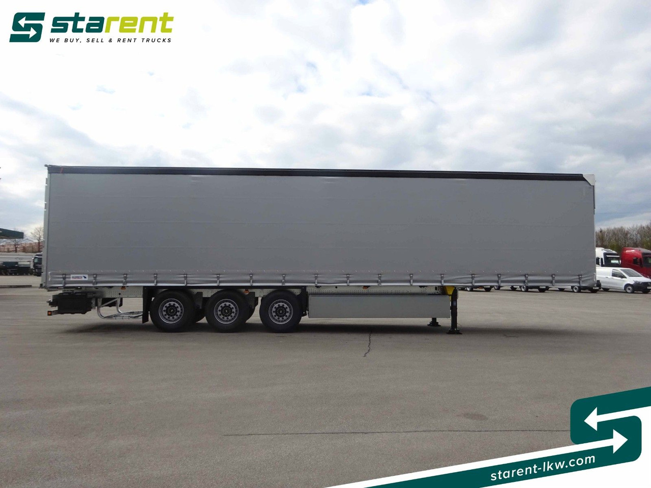 Schmitz Cargobull Tautliner, Hubdach, Liftachse, Palettenkasten,XL - نصف مقطورة ستارة: صورة 4 Schmitz Cargobull Tautliner, Hubdach, Liftachse, Palettenkasten,XL - نصف مقطورة ستارة: صورة 4