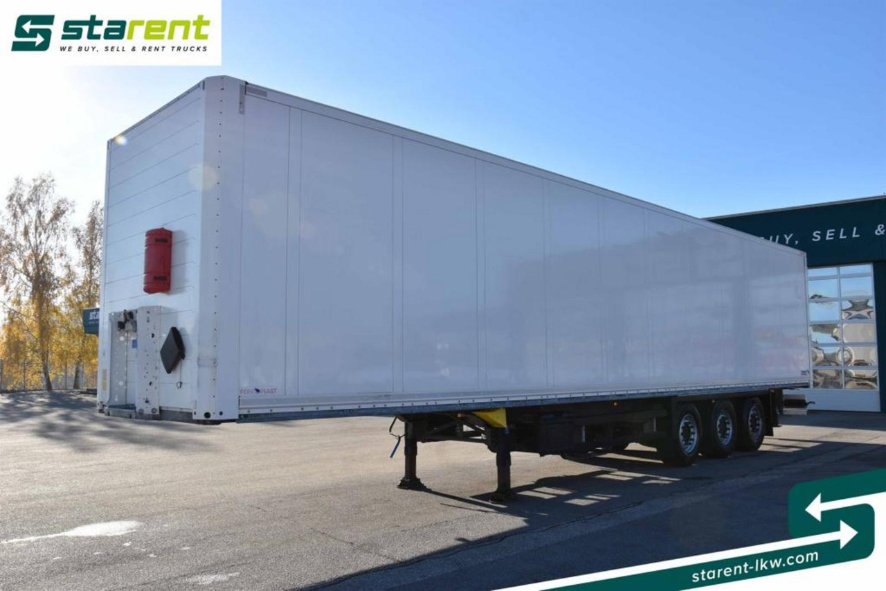 Schmitz Trockenfrachtkoffer Liftachse 3x Zurrleisten - نصف مقطورة صندوق مغلق: صورة 1 Schmitz Trockenfrachtkoffer Liftachse 3x Zurrleisten - نصف مقطورة صندوق مغلق: صورة 1