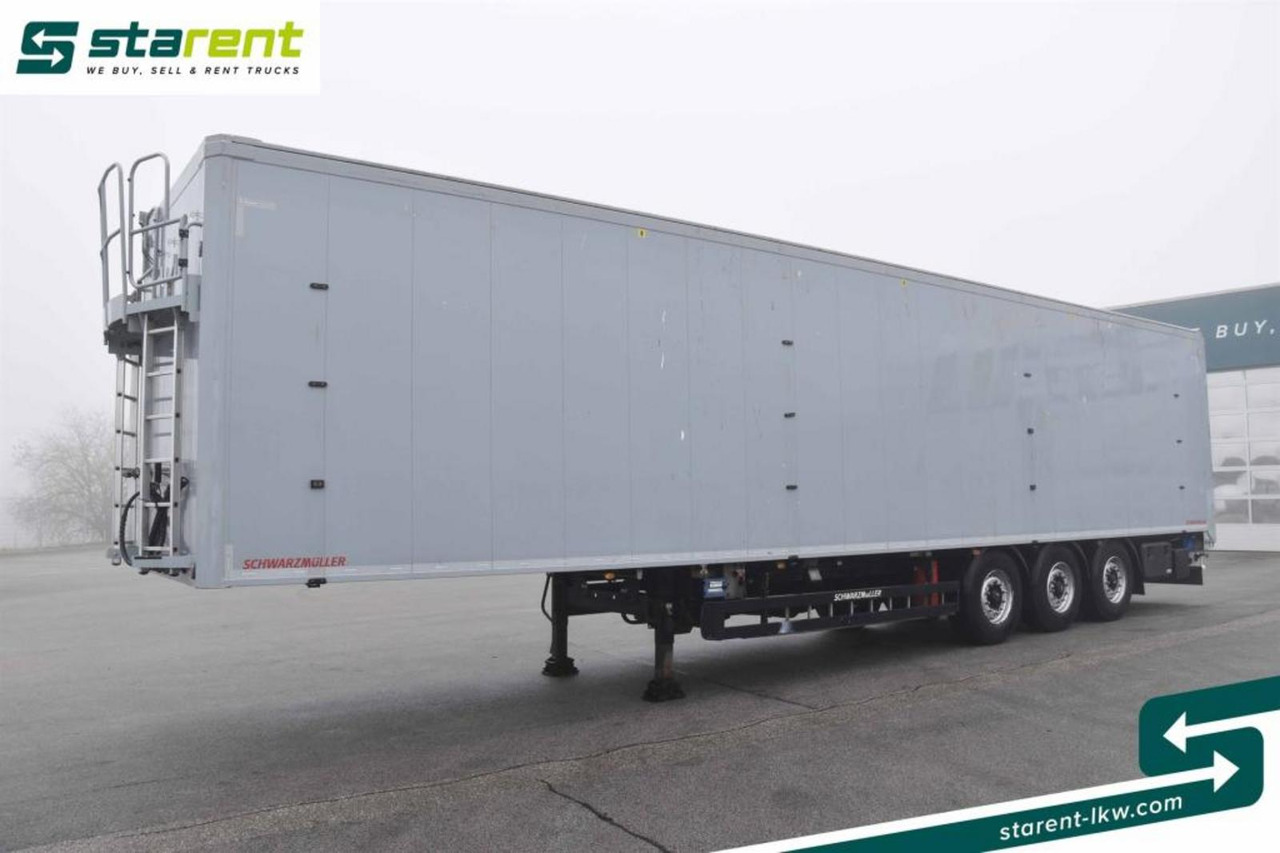 Schwarzmüller Schubbodenauflieger 10mm Liftachse Funkfernbed. - نصف مقطورة مباشرة: صورة 1 Schwarzmüller Schubbodenauflieger 10mm Liftachse Funkfernbed. - نصف مقطورة مباشرة: صورة 1