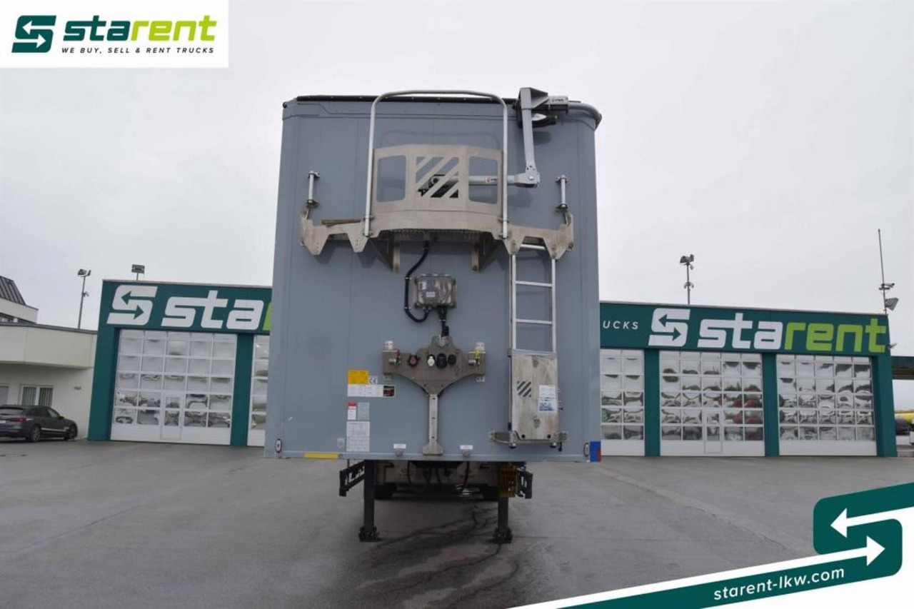 Schwarzmüller Schubbodenauflieger 10mm elektrisches Verdeck 91m³ - نصف مقطورة مباشرة: صورة 2 Schwarzmüller Schubbodenauflieger 10mm elektrisches Verdeck 91m³ - نصف مقطورة مباشرة: صورة 2