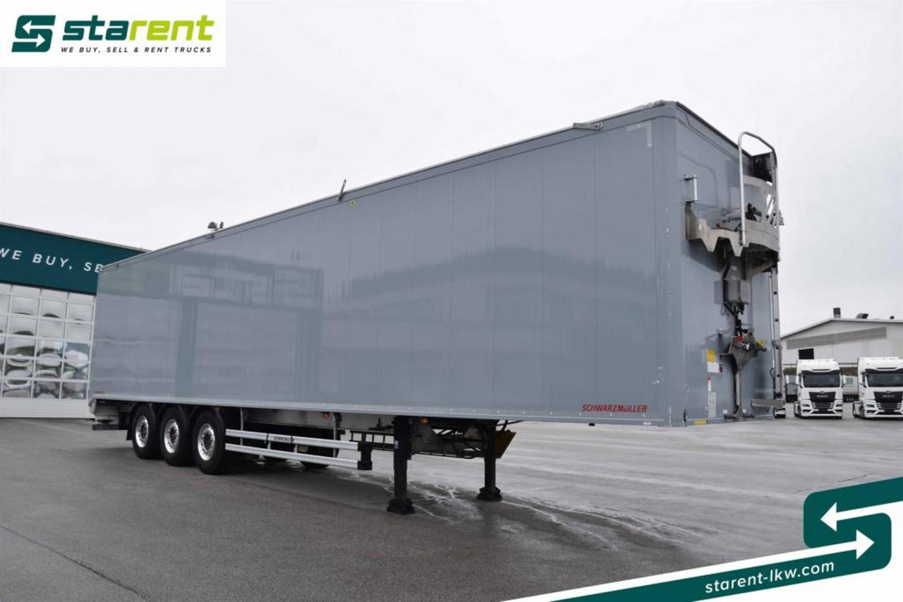 Schwarzmüller Schubbodenauflieger 10mm elektrisches Verdeck 91m³ - نصف مقطورة مباشرة: صورة 3 Schwarzmüller Schubbodenauflieger 10mm elektrisches Verdeck 91m³ - نصف مقطورة مباشرة: صورة 3