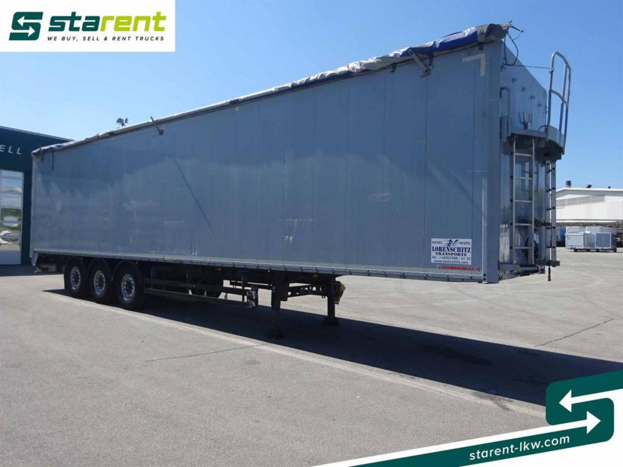 Schwarzmüller Schubbodenauflieger, 92 m³, Funkfernbedienung - نصف مقطورة مباشرة: صورة 3 Schwarzmüller Schubbodenauflieger, 92 m³, Funkfernbedienung - نصف مقطورة مباشرة: صورة 3