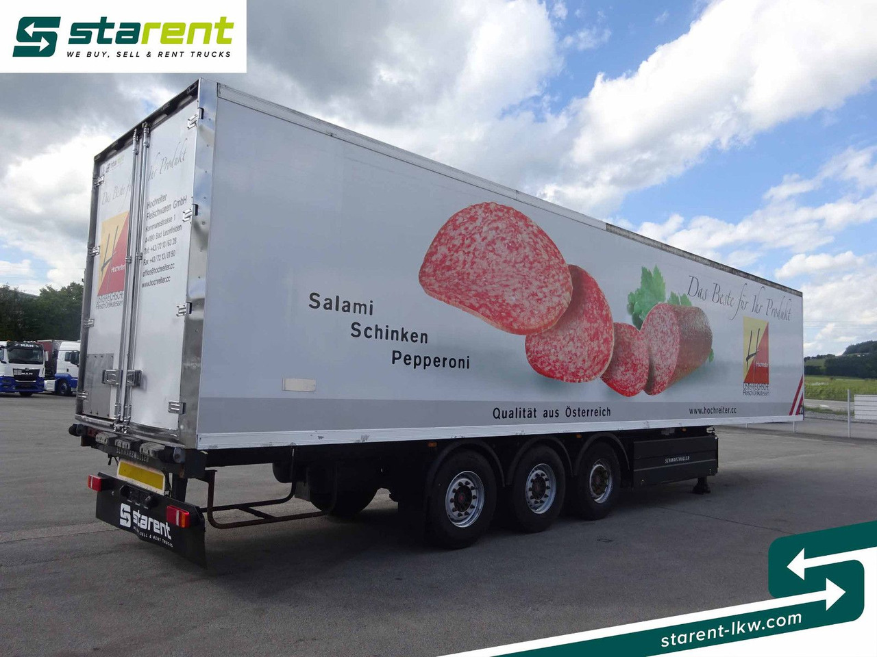 Schwarzmüller Thermotrailer, Thermo King SL400, Liftachse, SAF - نصف مقطورة صندوق مغلق: صورة 5 Schwarzmüller Thermotrailer, Thermo King SL400, Liftachse, SAF - نصف مقطورة صندوق مغلق: صورة 5