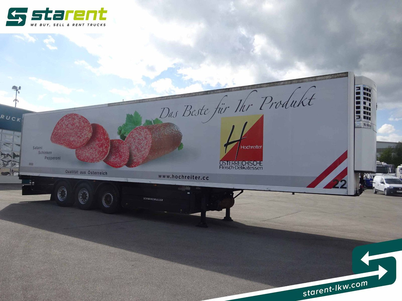Schwarzmüller Thermotrailer, Thermo King SL400, Liftachse, SAF - نصف مقطورة صندوق مغلق: صورة 3 Schwarzmüller Thermotrailer, Thermo King SL400, Liftachse, SAF - نصف مقطورة صندوق مغلق: صورة 3
