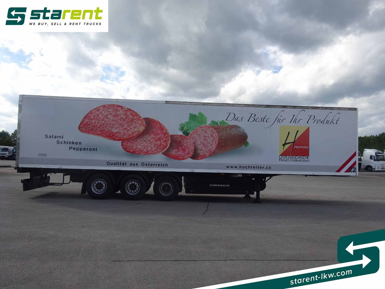 Schwarzmüller Thermotrailer, Thermo King SL400, Liftachse, SAF - نصف مقطورة صندوق مغلق: صورة 4 Schwarzmüller Thermotrailer, Thermo King SL400, Liftachse, SAF - نصف مقطورة صندوق مغلق: صورة 4