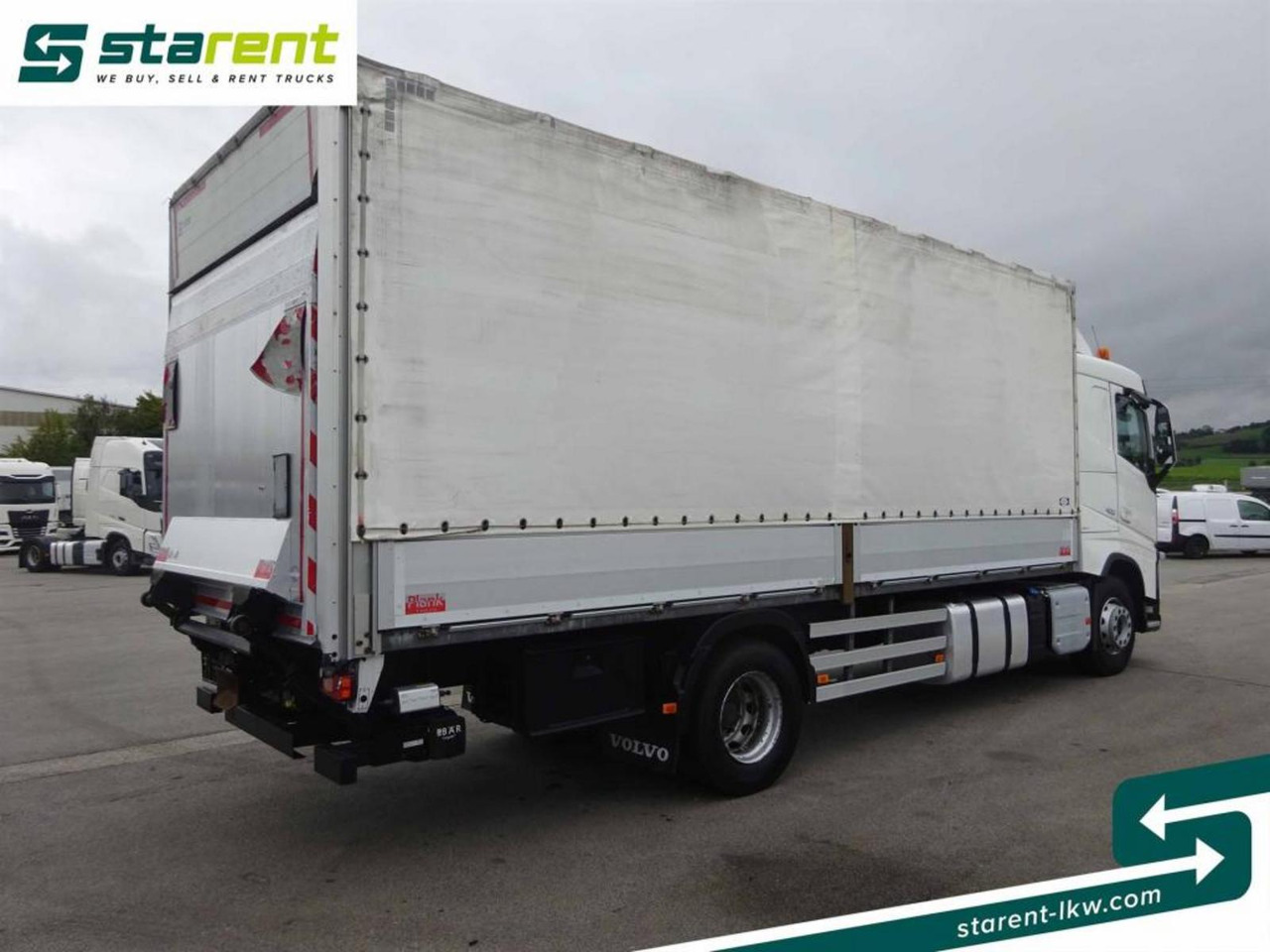 Volvo FH 420 Planenaufbau LBW 2000Kg Kamera Bett - شاحنة ستارة: صورة 5 Volvo FH 420 Planenaufbau LBW 2000Kg Kamera Bett - شاحنة ستارة: صورة 5