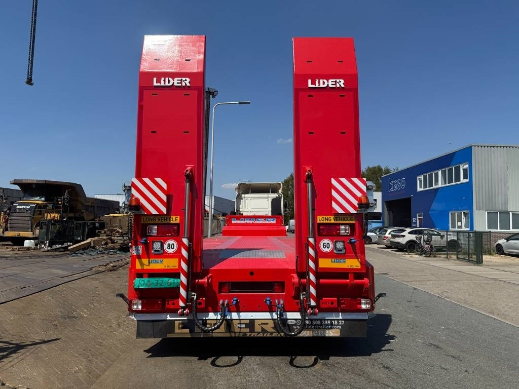 Lider LD07 Low Bed 4 Axle Full Spring 86 Ton Load - عربة منخفضة مسطحة نصف مقطورة: صورة 5 Lider LD07 Low Bed 4 Axle Full Spring 86 Ton Load - عربة منخفضة مسطحة نصف مقطورة: صورة 5