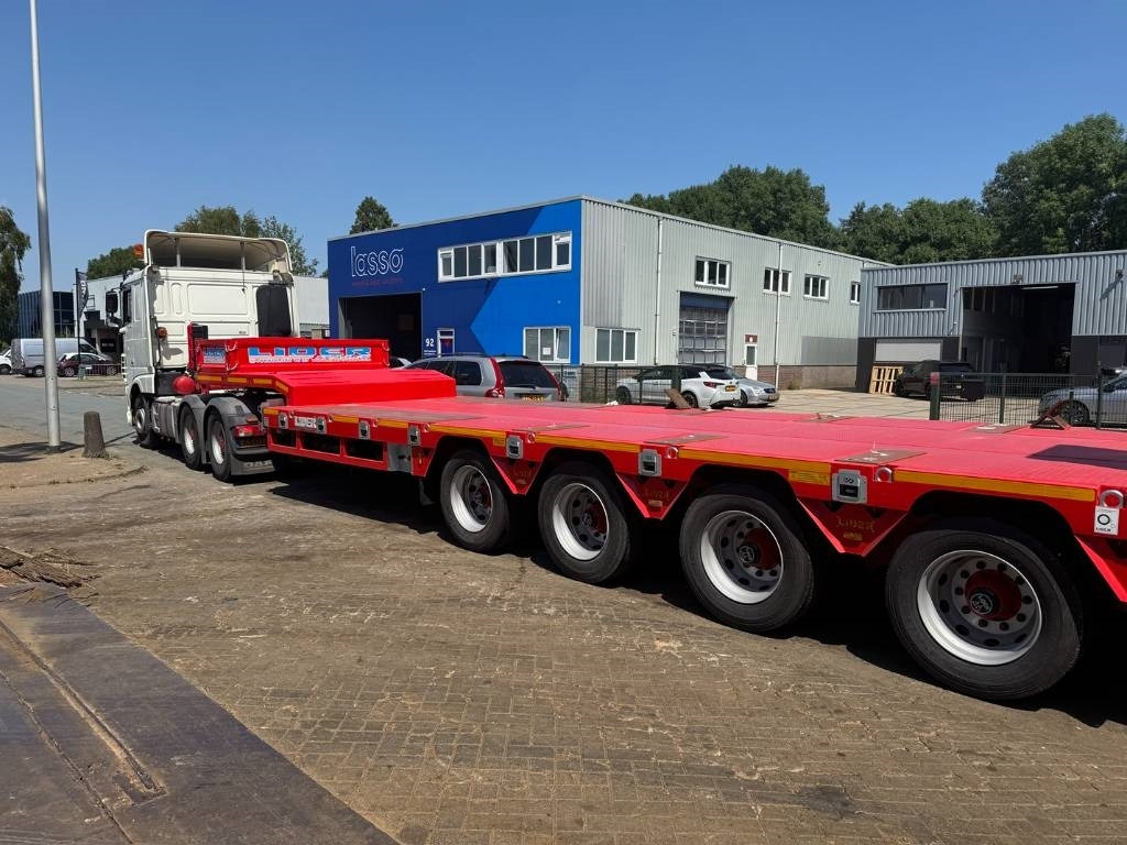 Lider LD07 Low Bed 4 Axle Full Spring 86 Ton Load - عربة منخفضة مسطحة نصف مقطورة: صورة 4 Lider LD07 Low Bed 4 Axle Full Spring 86 Ton Load - عربة منخفضة مسطحة نصف مقطورة: صورة 4