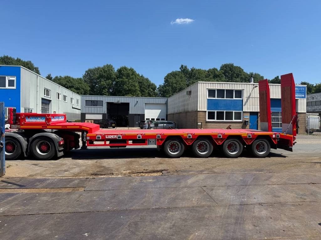 Lider LD07 Low Bed 4 Axle Full Spring 86 Ton Load - عربة منخفضة مسطحة نصف مقطورة: صورة 2 Lider LD07 Low Bed 4 Axle Full Spring 86 Ton Load - عربة منخفضة مسطحة نصف مقطورة: صورة 2
