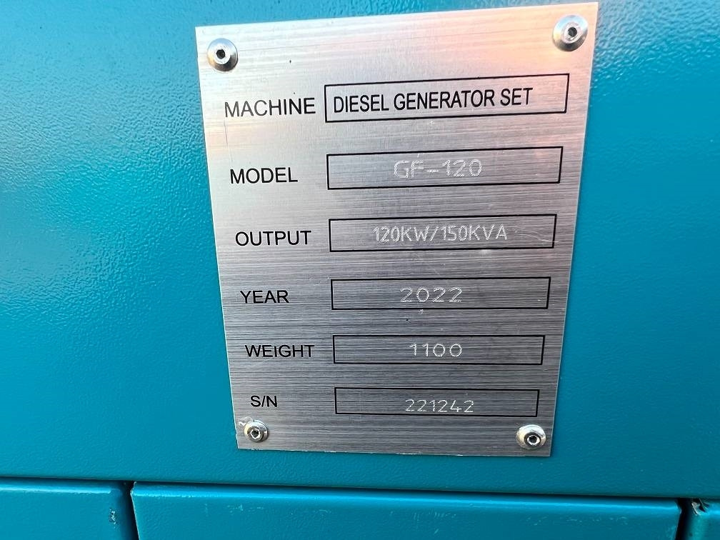 مجموعة المولدات Ricardo 150kva (120kw) silent generator 3 phase 50hz 400v: صورة 7 مجموعة المولدات Ricardo 150kva (120kw) silent generator 3 phase 50hz 400v: صورة 7