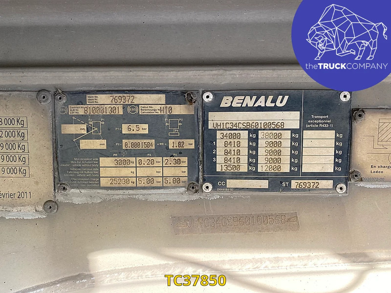 قلابة نصف مقطورة نصف مقطورة قلابة Benalu: صورة 8