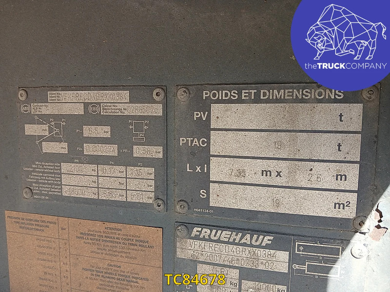 مقطورة ستارة جانبية Fruehauf: صورة 8