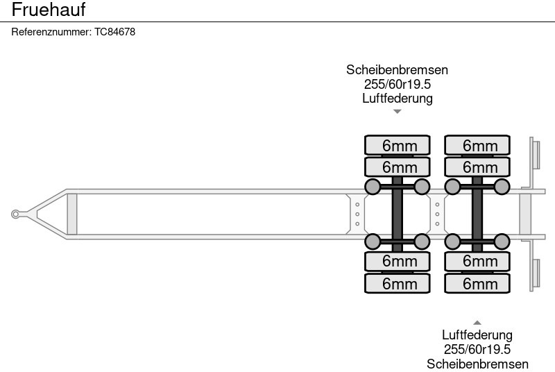 مقطورة ستارة جانبية Fruehauf: صورة 14