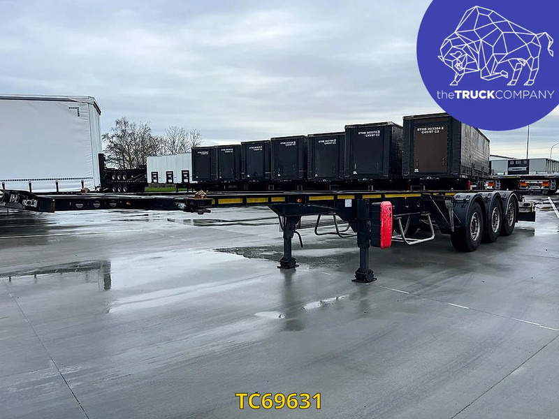 Hoet Trailers - نصف مقطورة لنقل الحاويات: صورة 1 Hoet Trailers - نصف مقطورة لنقل الحاويات: صورة 1