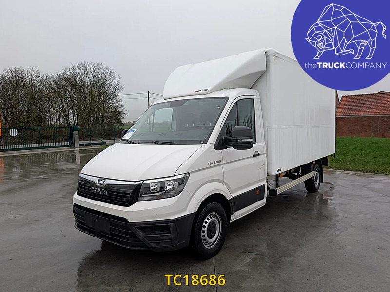 MAN TGE 180 - BOX - شاحنة مغلقة الصندوق: صورة 1 MAN TGE 180 - BOX - شاحنة مغلقة الصندوق: صورة 1