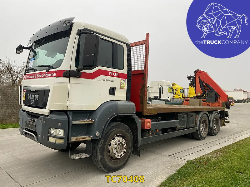 MAN TGS 400 - شاحنات مسطحة: صورة 1 MAN TGS 400 - شاحنات مسطحة: صورة 1