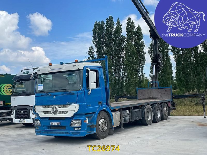 Mercedes-Benz Actros 3236 - شاحنات مسطحة: صورة 1 Mercedes-Benz Actros 3236 - شاحنات مسطحة: صورة 1
