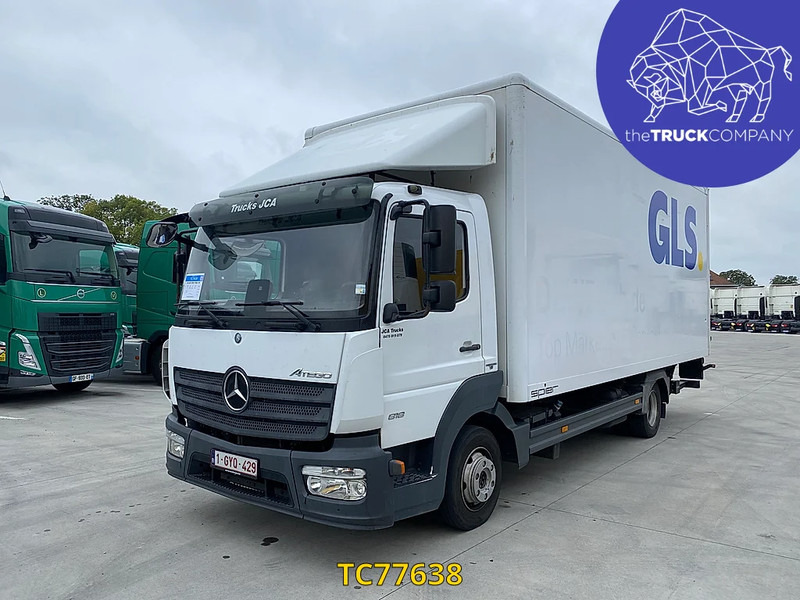 Mercedes-Benz Atego 818 - شاحنة مقفلة: صورة 1 Mercedes-Benz Atego 818 - شاحنة مقفلة: صورة 1
