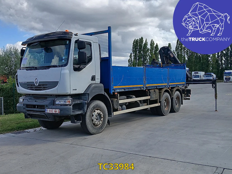 Renault Kerax 380 - شاحنات مسطحة: صورة 1 Renault Kerax 380 - شاحنات مسطحة: صورة 1