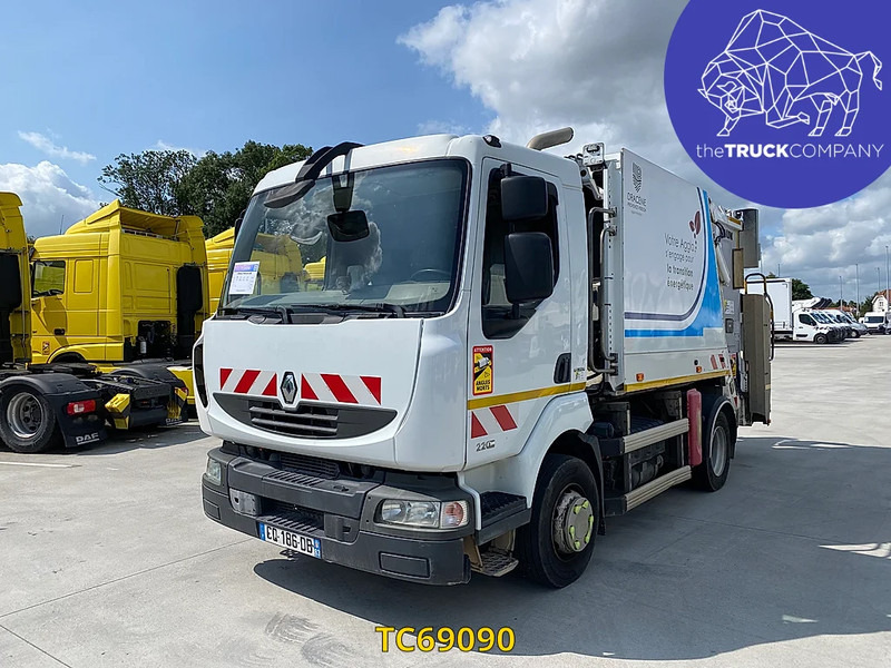 Renault Midlum 220 - شاحنة النفايات: صورة 1 Renault Midlum 220 - شاحنة النفايات: صورة 1