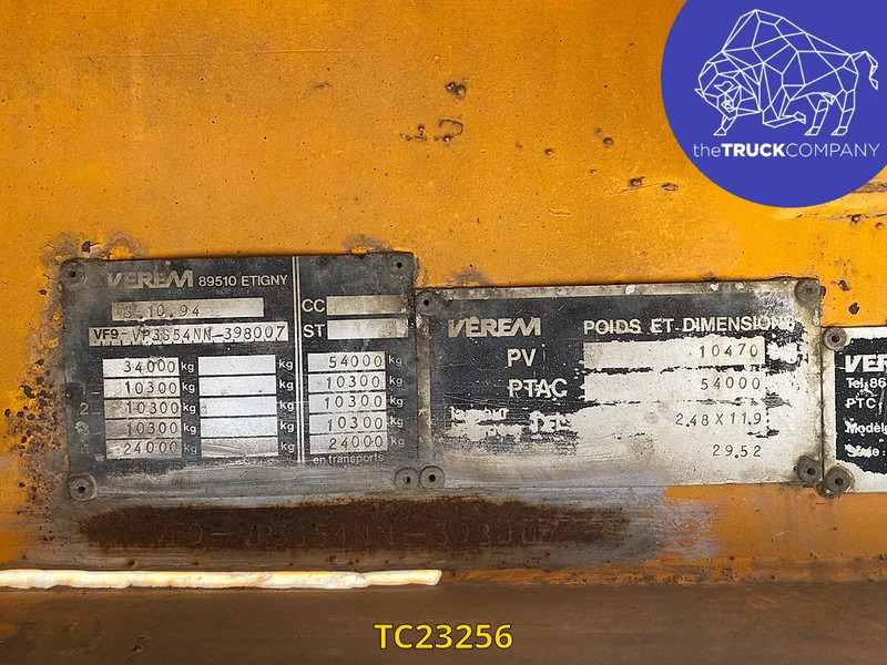 Verem - عربة منخفضة مسطحة نصف مقطورة: صورة 2 Verem - عربة منخفضة مسطحة نصف مقطورة: صورة 2