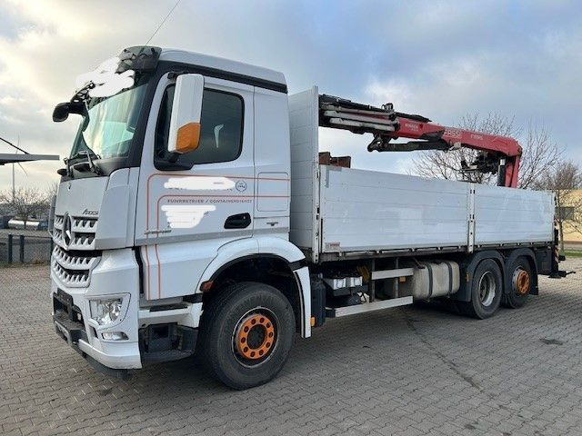 Mercedes-Benz 2545 Kran FASSI F195AS Mercedes-Benz 2545 Kran FASSI F195AS - شاحنات مسطحة, شاحنة كرين: صورة 2 Mercedes-Benz 2545 Kran FASSI F195AS Mercedes-Benz 2545 Kran FASSI F195AS - شاحنات مسطحة, شاحنة كرين: صورة 2
