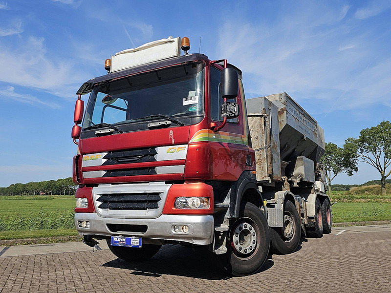 شاحنة خلاطة خرسانة DAF CF 85.460 8x4 fad full steel: صورة 1