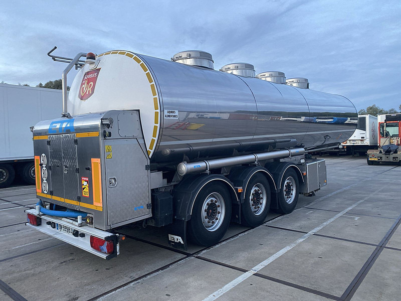 ETA SR3A FOODSTUFF MILK - نصف مقطورة صهريج: صورة 2 ETA SR3A FOODSTUFF MILK - نصف مقطورة صهريج: صورة 2