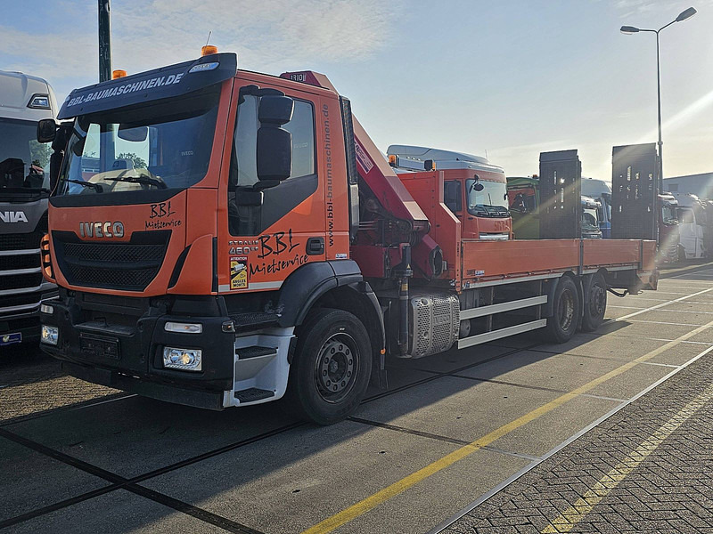 Iveco AD260S46 STRALIS MACHNINE TR. + CRANE - شاحنة نقل سيارات شاحنة, شاحنة كرين: صورة 1 Iveco AD260S46 STRALIS MACHNINE TR. + CRANE - شاحنة نقل سيارات شاحنة, شاحنة كرين: صورة 1