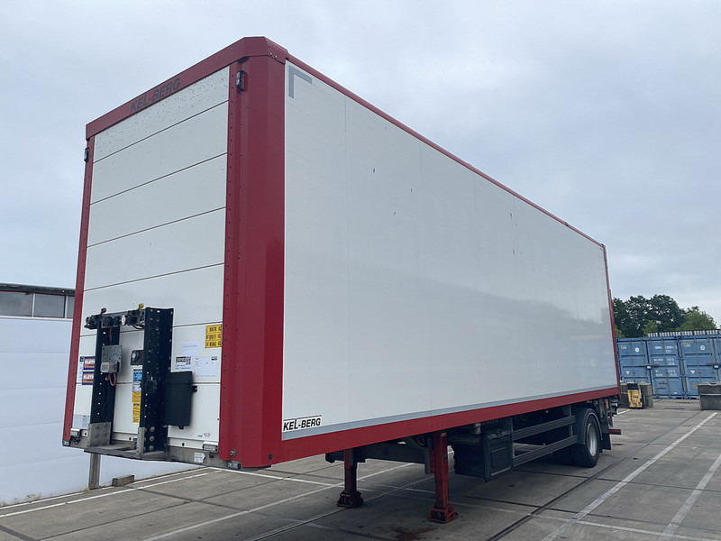 Kelberg 1 AXLE CITY TRIDEC STEERING LBW - نصف مقطورة صندوق مغلق: صورة 1 Kelberg 1 AXLE CITY TRIDEC STEERING LBW - نصف مقطورة صندوق مغلق: صورة 1