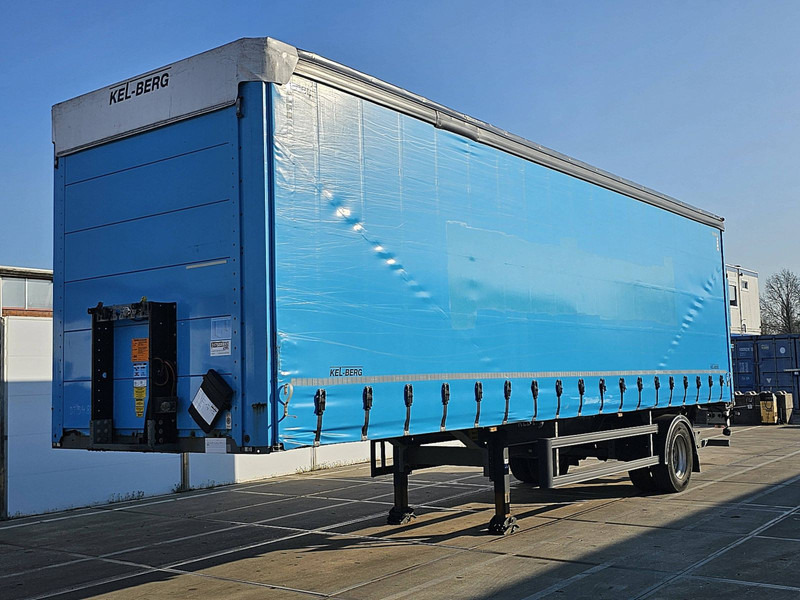 Kelberg D400V/XL/ZL/BPW 1 AXLE CITY LIFT LBW - نصف مقطورة ستارة: صورة 1 Kelberg D400V/XL/ZL/BPW 1 AXLE CITY LIFT LBW - نصف مقطورة ستارة: صورة 1