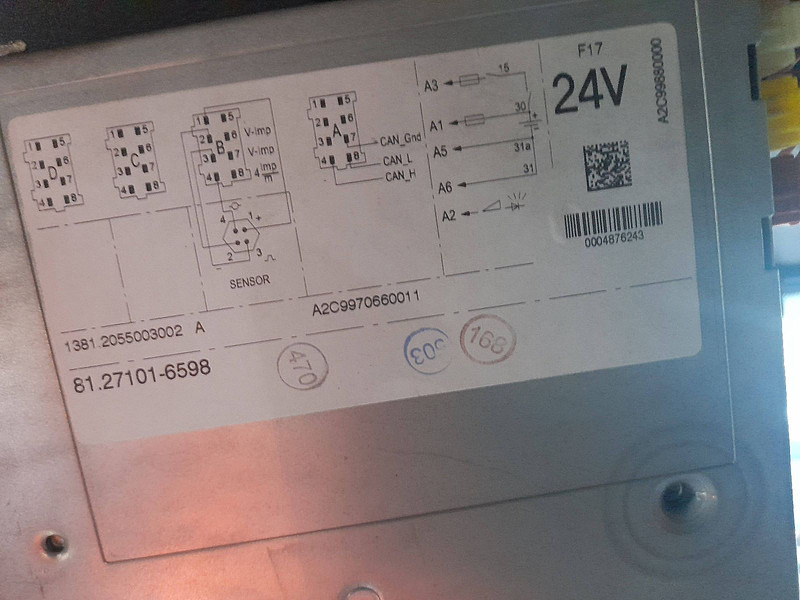 وحدة جر MAN 18.460 TGX XLX RETARDER ALCOA'S: صورة 17 وحدة جر MAN 18.460 TGX XLX RETARDER ALCOA'S: صورة 17