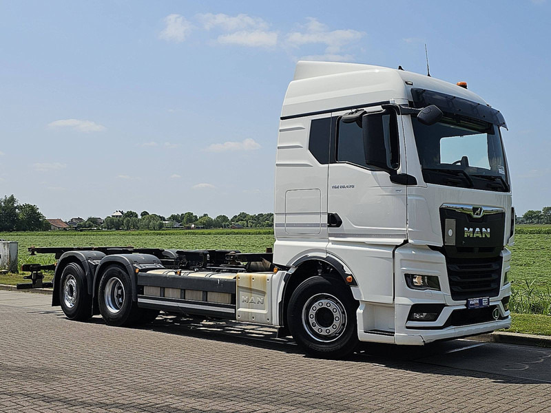 MAN 26.470 TGX TG3 6X2-4 STEERAXLE - شاحنات الحاويات / جسم علوي قابل للتغيير شاحنة: صورة 5 MAN 26.470 TGX TG3 6X2-4 STEERAXLE - شاحنات الحاويات / جسم علوي قابل للتغيير شاحنة: صورة 5