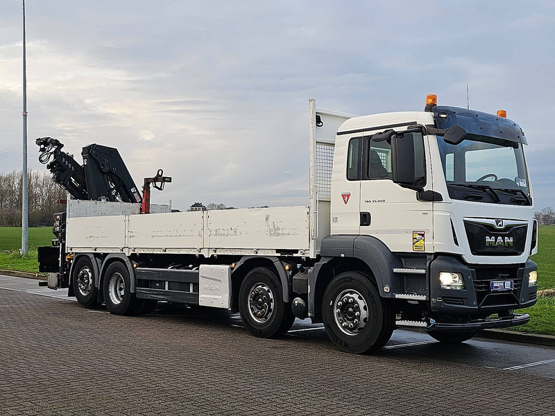 MAN 35.420 TGS HIAB 228ES-5,8x2*6 - شاحنات مسطحة, شاحنة كرين: صورة 5 MAN 35.420 TGS HIAB 228ES-5,8x2*6 - شاحنات مسطحة, شاحنة كرين: صورة 5