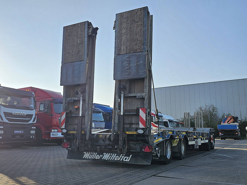 Mueller MITTELTAL T4 RMB 40 HYDR. RAMP. RADMULDE - مقطورة مسطحة منخفضة: صورة 1 Mueller MITTELTAL T4 RMB 40 HYDR. RAMP. RADMULDE - مقطورة مسطحة منخفضة: صورة 1