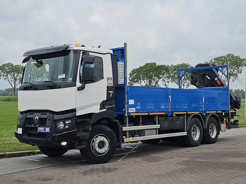 Renault K 430 HIAB 188ES4 - شاحنات مسطحة, شاحنة كرين: صورة 2 Renault K 430 HIAB 188ES4 - شاحنات مسطحة, شاحنة كرين: صورة 2