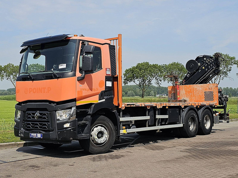 Renault K 430 HIAB211EP5 - شاحنات مسطحة, شاحنة كرين: صورة 2 Renault K 430 HIAB211EP5 - شاحنات مسطحة, شاحنة كرين: صورة 2