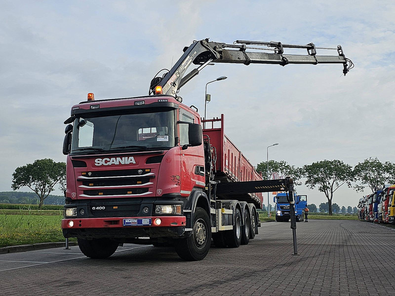 Scania G400 8X4*4 HIAB 211EP-3 - شاحنة قلاب, شاحنة كرين: صورة 1 Scania G400 8X4*4 HIAB 211EP-3 - شاحنة قلاب, شاحنة كرين: صورة 1