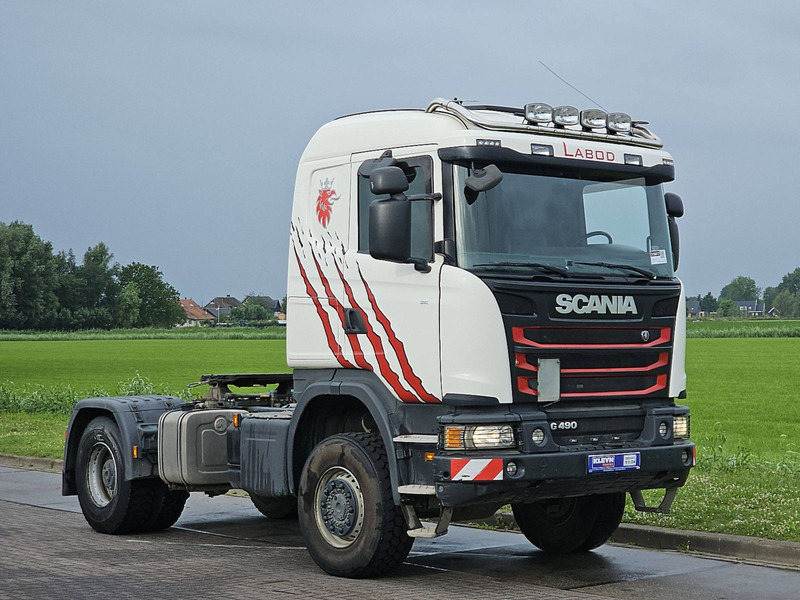 Scania G490 4X4 PTO HYDR. RET. - وحدة جر: صورة 5 Scania G490 4X4 PTO HYDR. RET. - وحدة جر: صورة 5