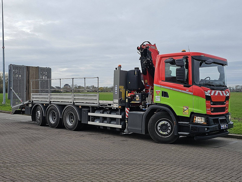Scania P410 CNG,FASSI F235 - شاحنات مسطحة, شاحنة كرين: صورة 5 Scania P410 CNG,FASSI F235 - شاحنات مسطحة, شاحنة كرين: صورة 5