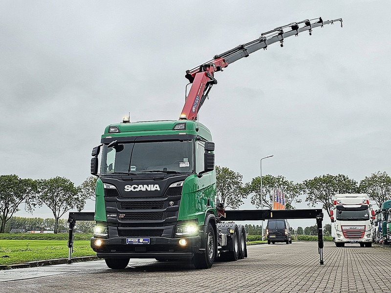 Scania R450 6X4 HMF 2320 K6 - وحدة جر: صورة 1 Scania R450 6X4 HMF 2320 K6 - وحدة جر: صورة 1