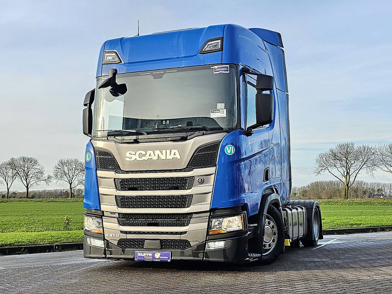Scania R450 EB RET. 2X TANK 1200 - وحدة جر: صورة 1 Scania R450 EB RET. 2X TANK 1200 - وحدة جر: صورة 1