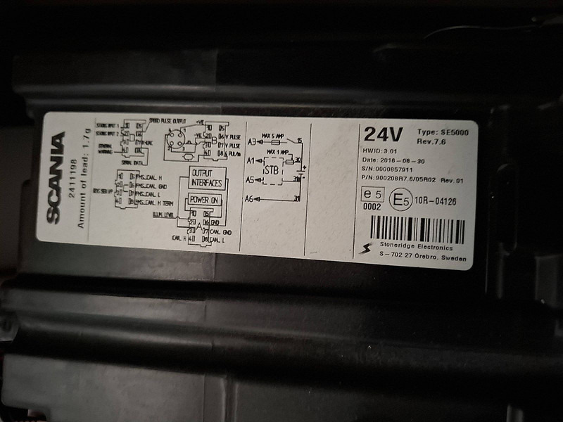 وحدة جر Scania R450 TL SCR ONLY RETARDER: صورة 17