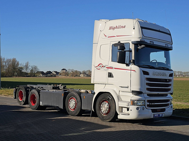 Scania R490 TL 8X2 CROWN EDITION - شاحنة هيكل كابينة: صورة 5 Scania R490 TL 8X2 CROWN EDITION - شاحنة هيكل كابينة: صورة 5