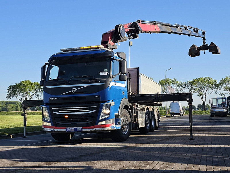 Volvo FM 460 8X2 HMF 3220 K5 - شاحنات مسطحة, شاحنة كرين: صورة 1 Volvo FM 460 8X2 HMF 3220 K5 - شاحنات مسطحة, شاحنة كرين: صورة 1