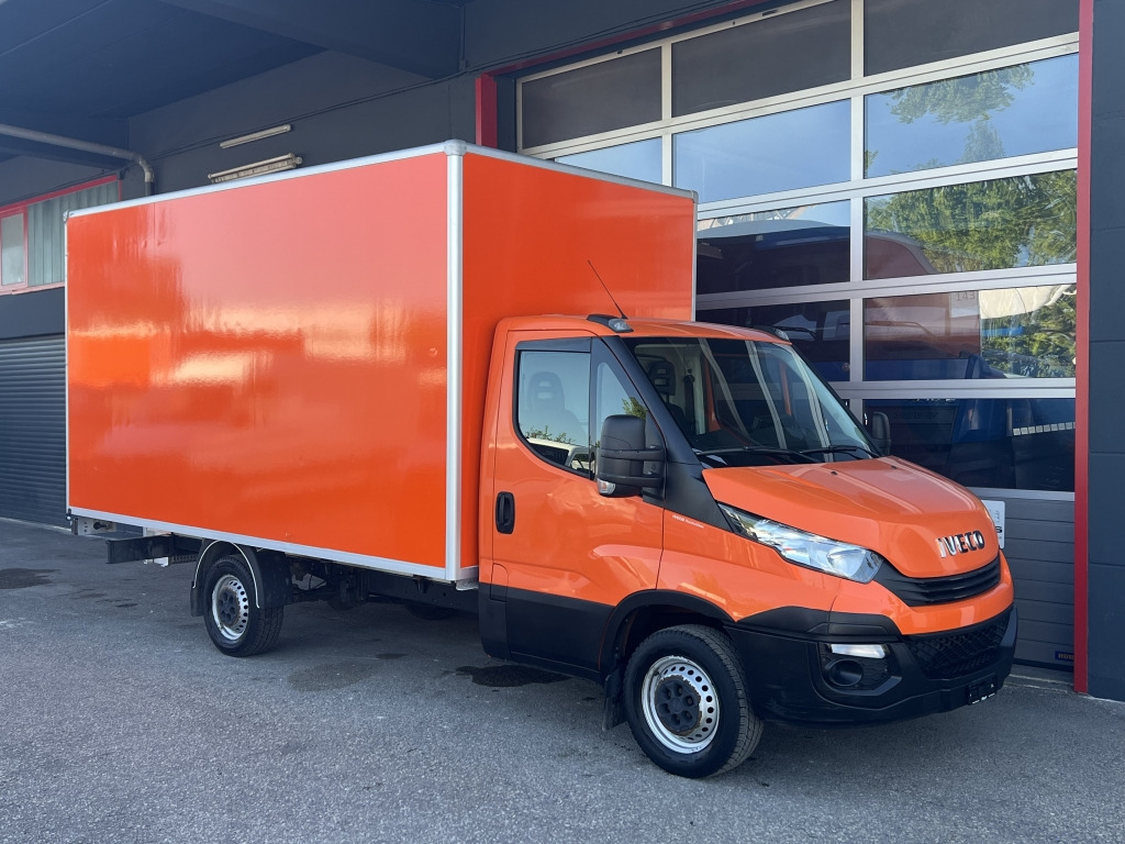 Iveco Daily 35S14 Thermokoffer 4,35m Klima Automatik!! - شاحنة مغلقة الصندوق: صورة 1 Iveco Daily 35S14 Thermokoffer 4,35m Klima Automatik!! - شاحنة مغلقة الصندوق: صورة 1