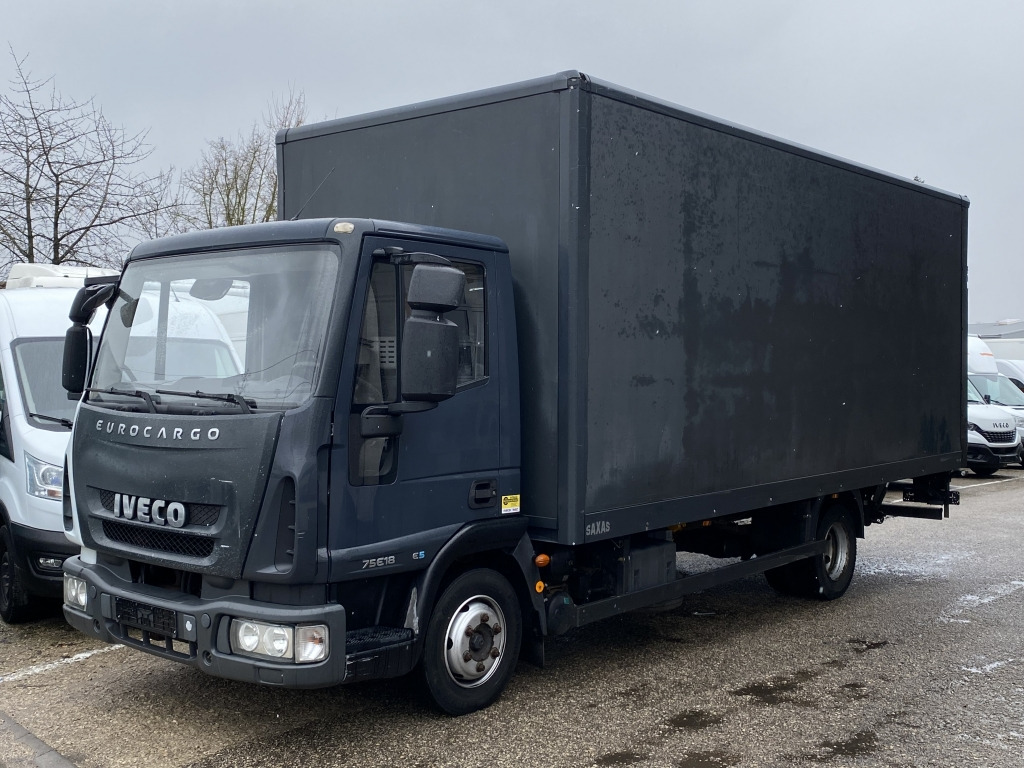 Iveco EuroCargo ML75E18 Euro5 Tempomat Motorbremse LBW - شاحنة مغلقة الصندوق: صورة 1 Iveco EuroCargo ML75E18 Euro5 Tempomat Motorbremse LBW - شاحنة مغلقة الصندوق: صورة 1